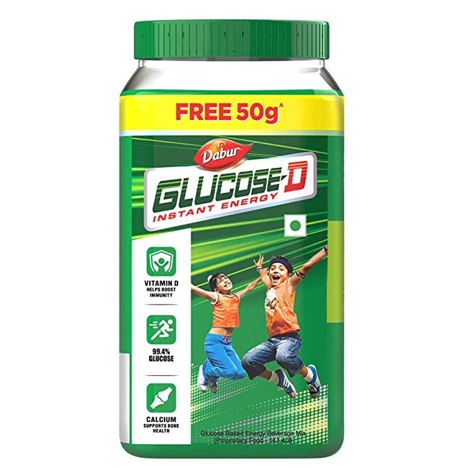 Dabur Glucose-D , 200g Jar+ 50g Free
